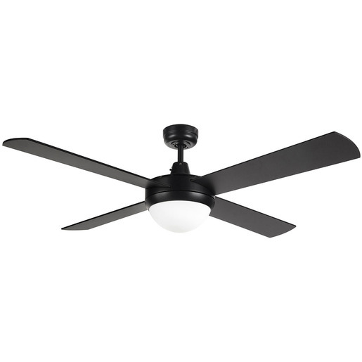 Ceiling Fan 99988 06 Tempest Black With Light