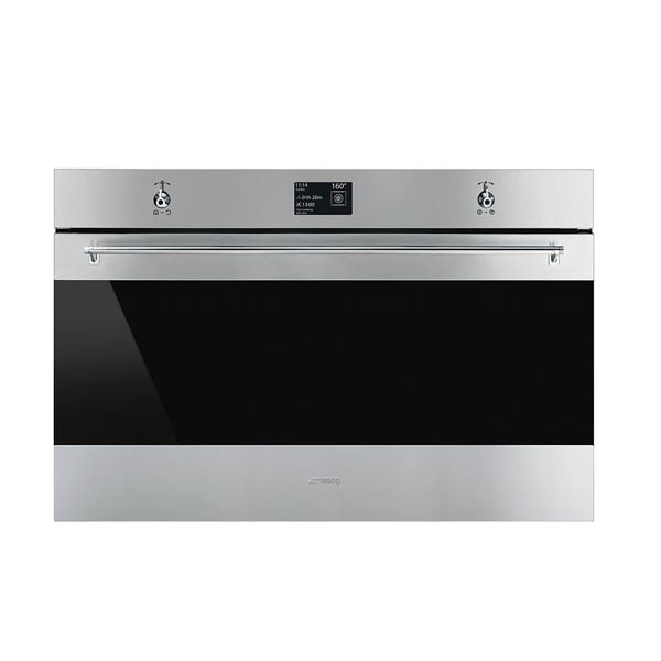 Smeg 0002 Sfp9395x1 900mm Stainless Steel Classic Thermoseal Pyrolytic Oven